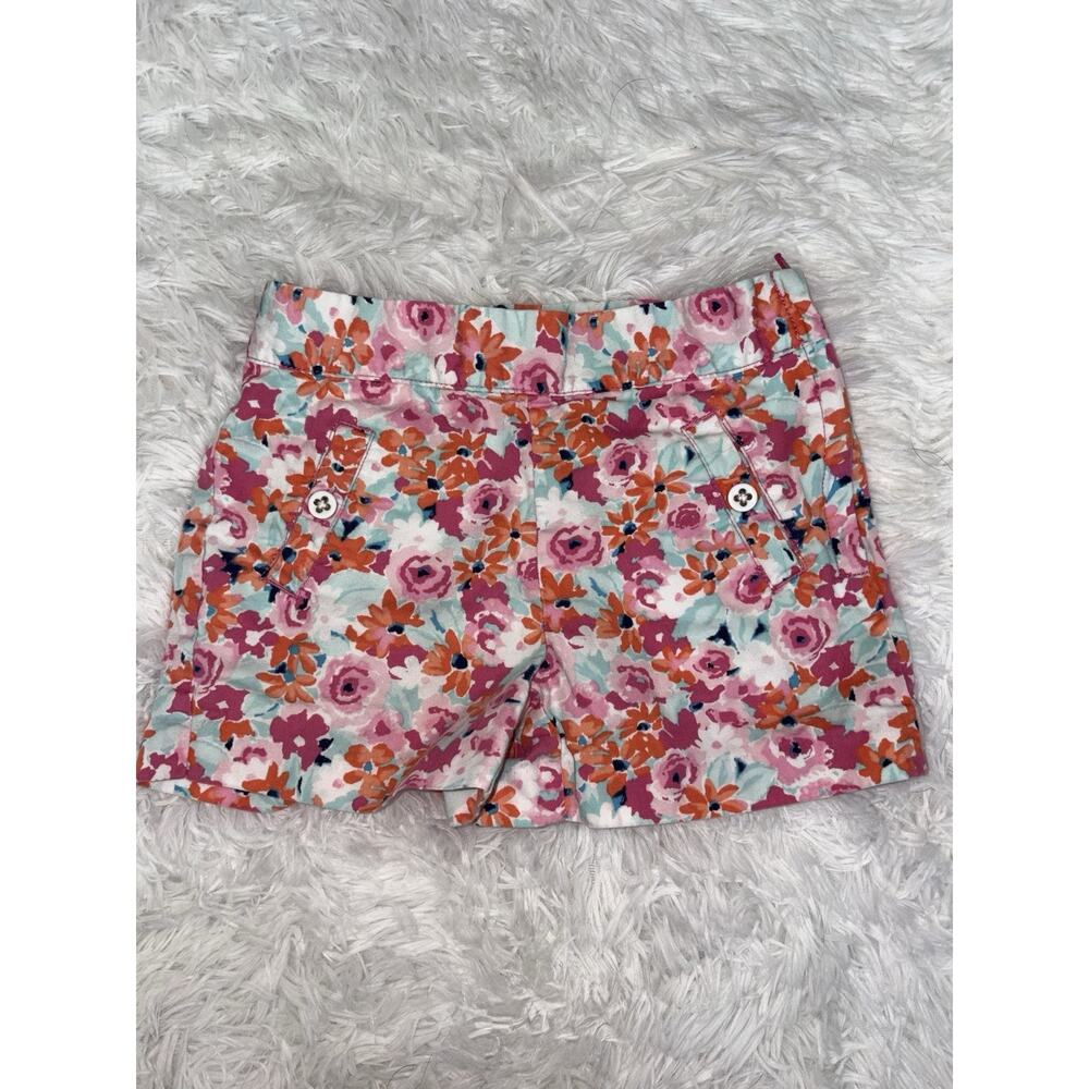 Janie & Jack Girls Sz. 6 Floral Design Shorts. Adorable, Exc. Quality